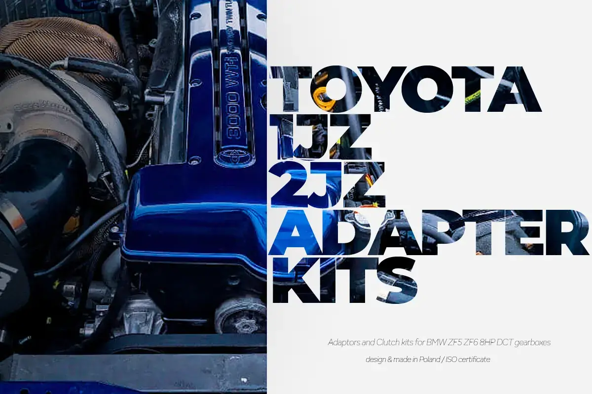 toyota 1jz 2jz adaptor bmw zf5 8hp